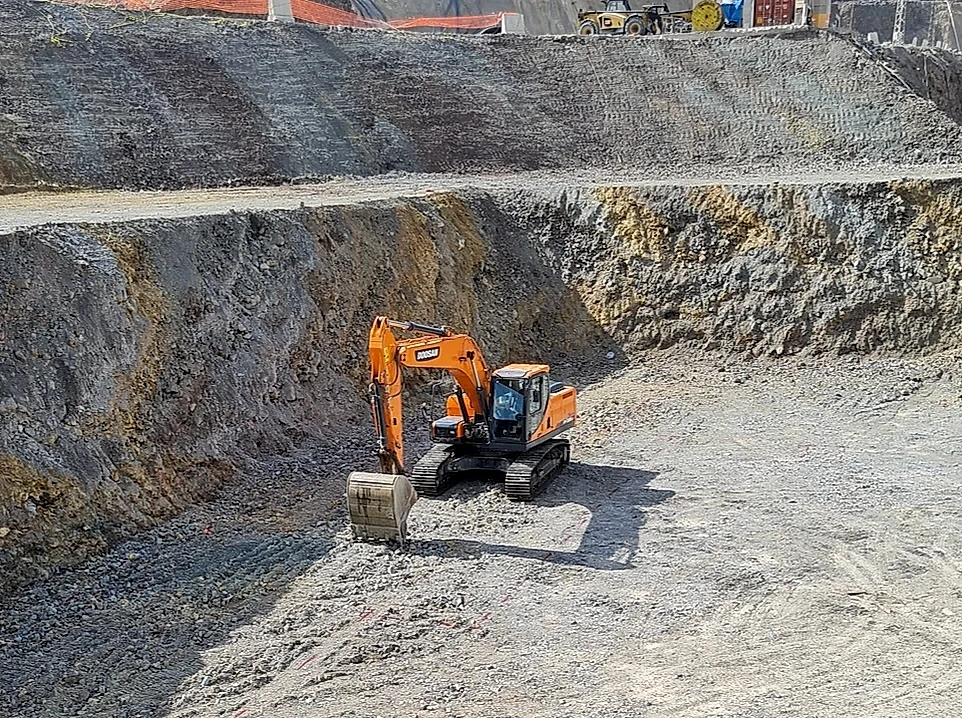 Bahçeli Temel Kazımı